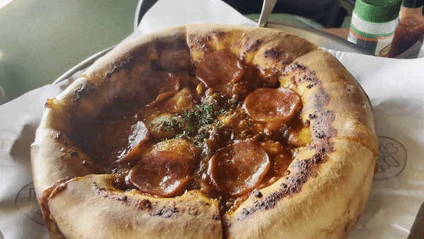  부산 광안리 시카고피자 맛집 광안대교가 한눈에 보이는 매드독스