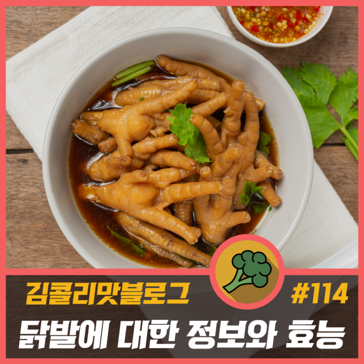  닭발에 대한 정보와 닭발의 효능 우리 몸에 좋은 점