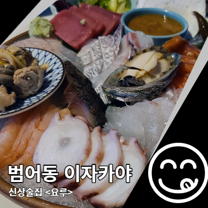 범어동 이자카야 요루 조용하고 맛있는 신상 술집