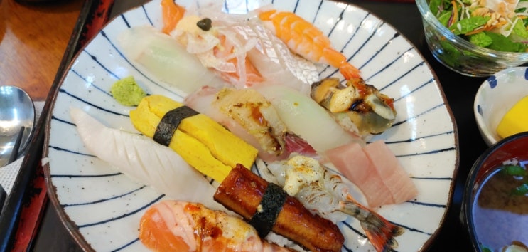  중계 은행사거리 스시맛집, 아리엔 스시, 중학생 아이와 만족할 만한 저녁을 해결한다.
