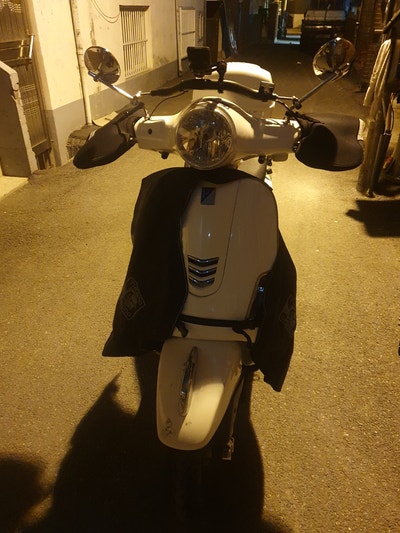  오토바이출장수리 베스파LX125배터리교환