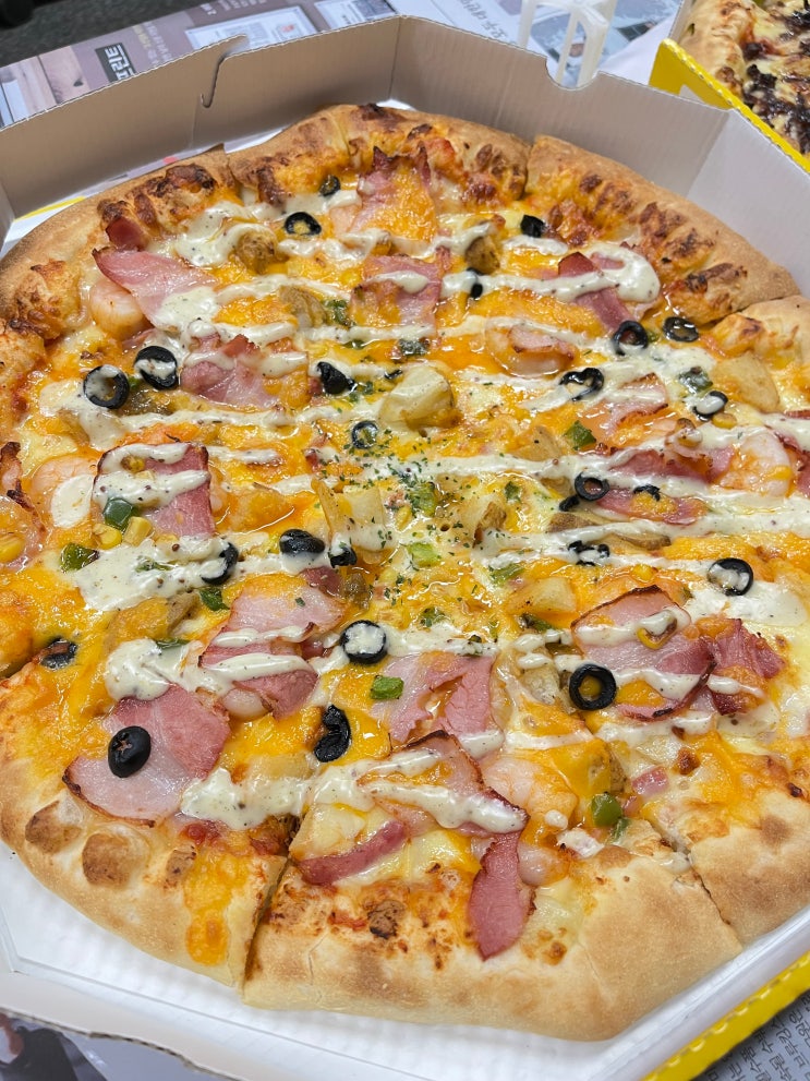  ::안중 배달/포장:: 토핑이 한가득, 저렴하고 맛있는 반올림 피자!!