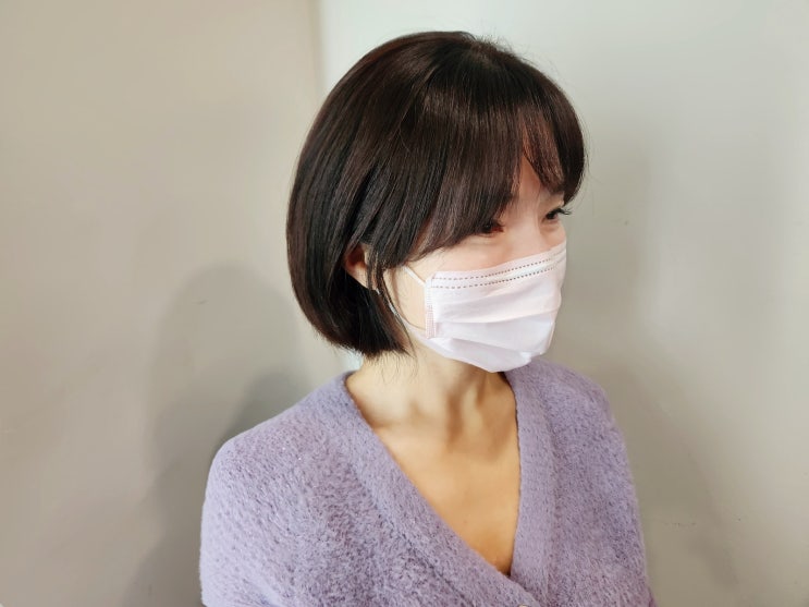  [The꾸미다 원장 제이]  차분한 느낌의 보브 단발컷, 레이어드 단발 스타일