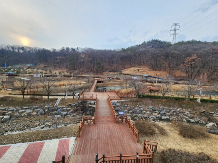  대전 대청호 인근 조용하고 아늑한 신상동 인공습지