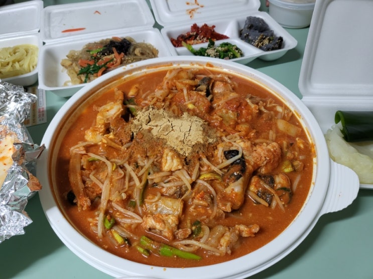 해운대구맛집 - 중동 아구찜 배달은 역시, 달맞이마산아구찜