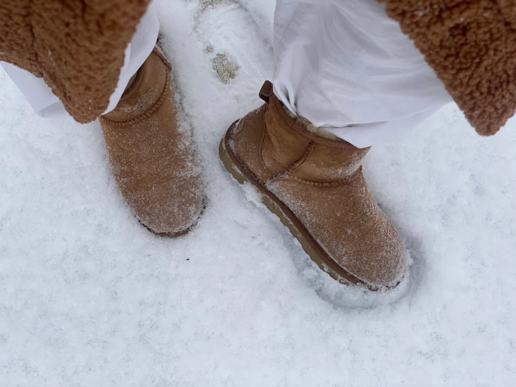 UGG 어그 클래식 미니2 체스트넛 미끄럼 후기