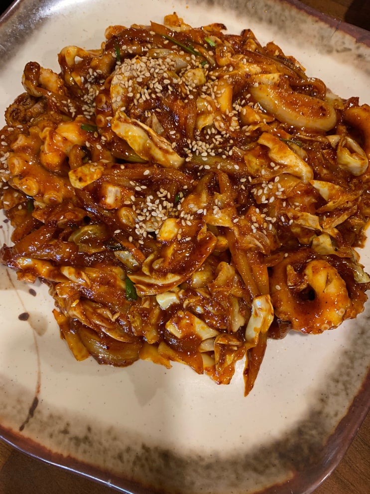  포천 고모리 해소반 낙지볶음, 털레기 맛집