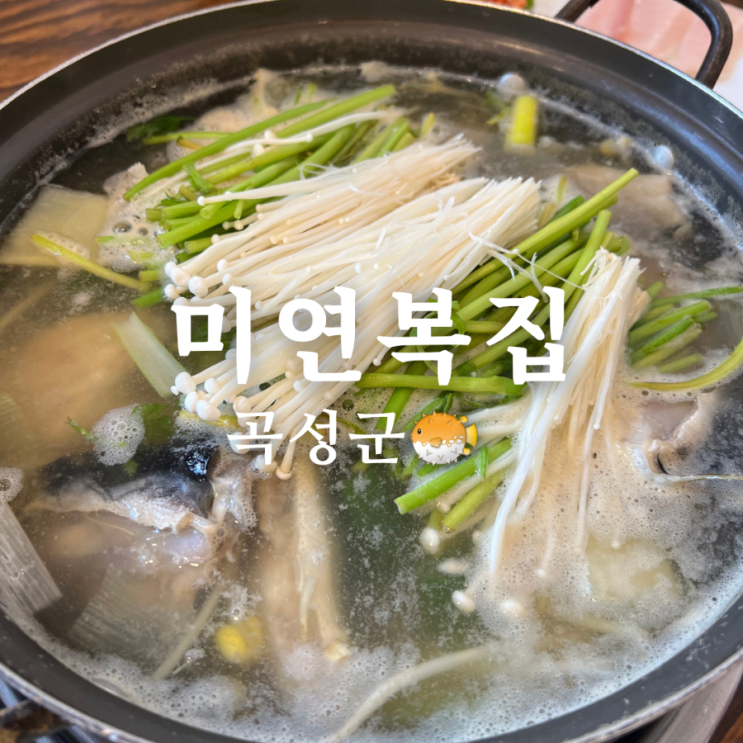  [전라남도 곡성 보양식 추천 맛집] 미연복집