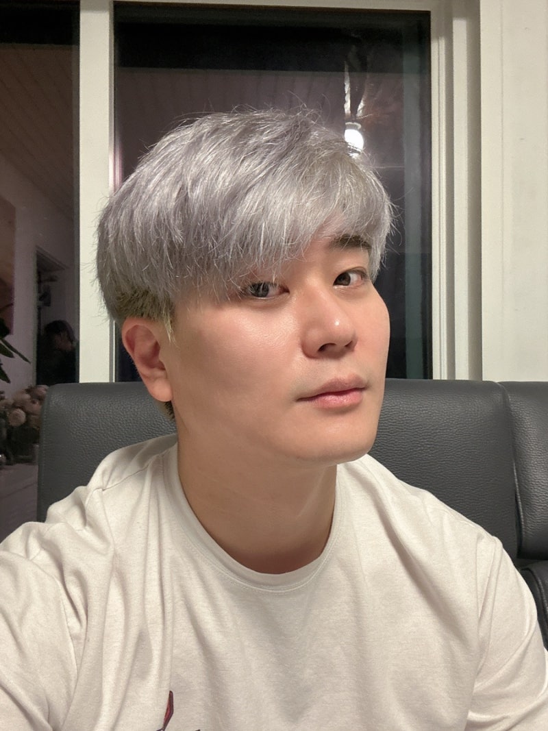 [애쉬 그레이 염색 샴푸] 어네이즈 컬루어 토닝샴푸 실버그레이 내돈내산 사용 후기 (애쉬실....