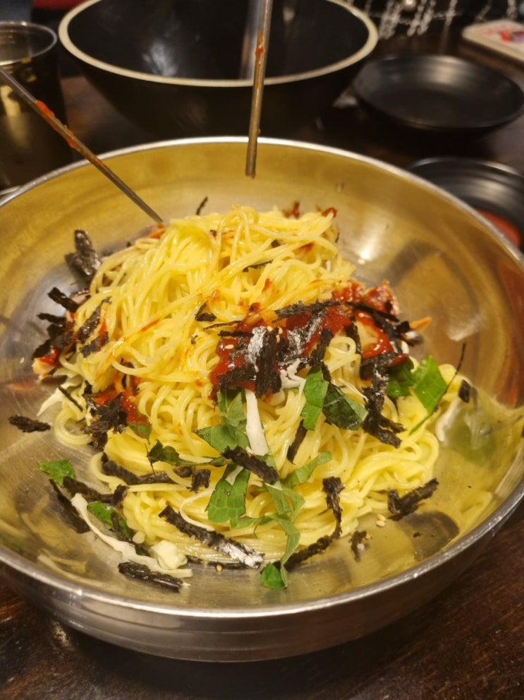  부천 맛집 대포국수(현대백화점 근처)