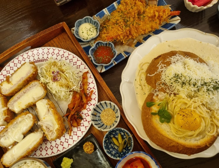  수완지구맛집 / 치즈돈까스가 핵존맛!  가족외식으로 딱이야! 동백카츠 장덕동점