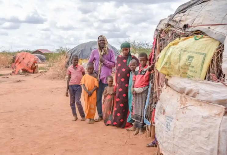 영양실조가 급증하면서 케냐 난민촌에서 아이들이 굶주리고 있습니다