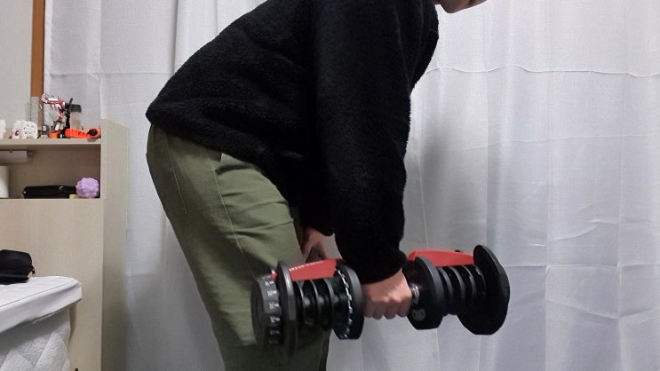  아령 안전한 멜킨 홈짐 무게조절아령으로 덤벨어깨운동과 전신운동하기