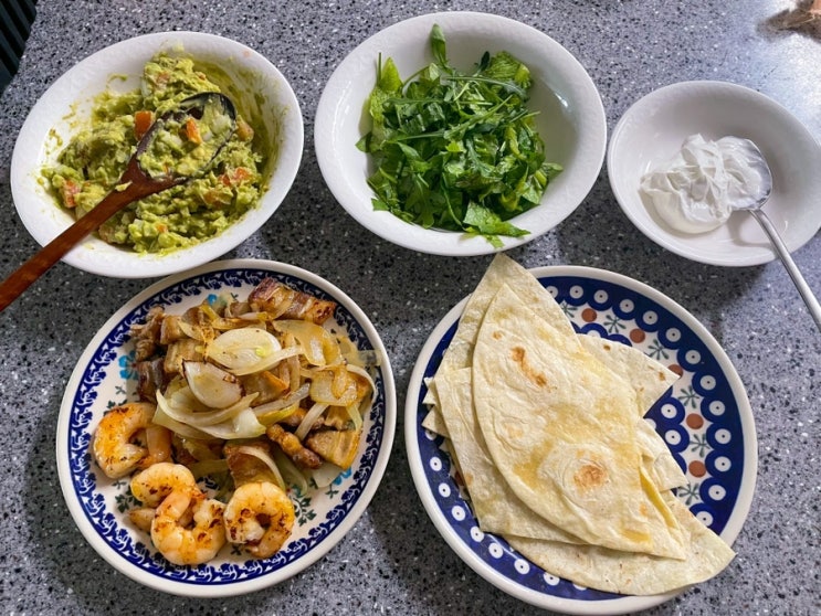 삼겹살로 맛있는 타코 파히타 만드는 레시피