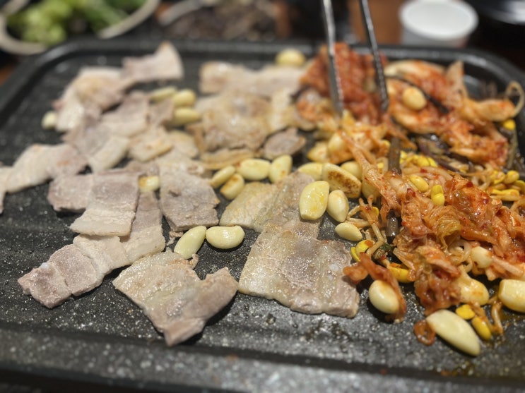  [수원] 만석공원 KT위즈파크 야구장 삼겹살 맛집, 육류사회
