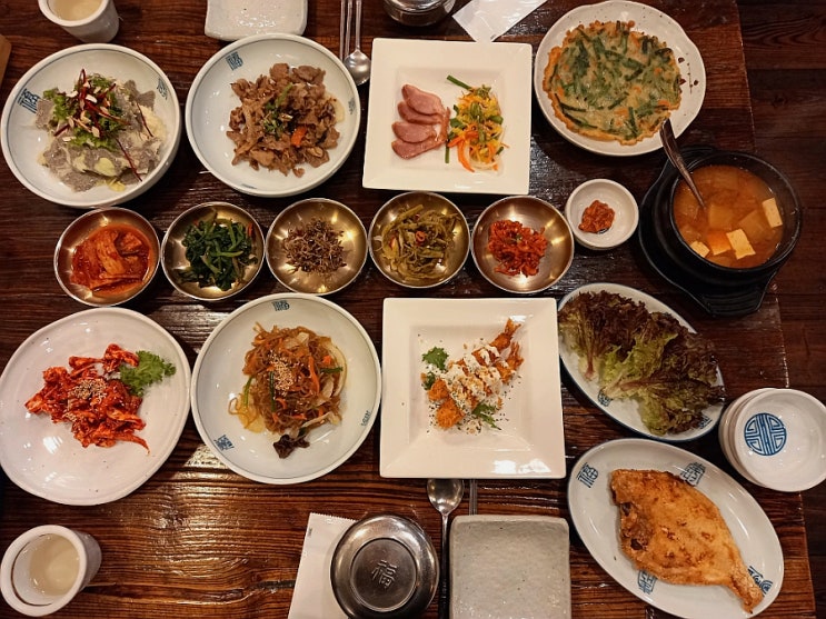  인사동 안국역 한정식 맛집 촌.