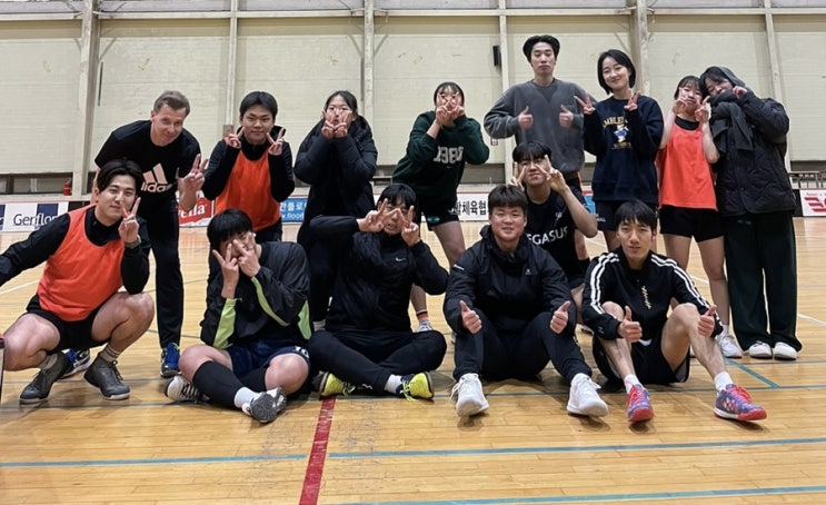  2023년 1월 4주차 페가수스 운동 (Busan pegasus floorball team work out)