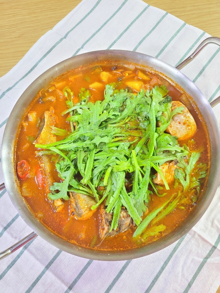  간편한 동태탕 끓이는법 생선찌개 양념 만들기