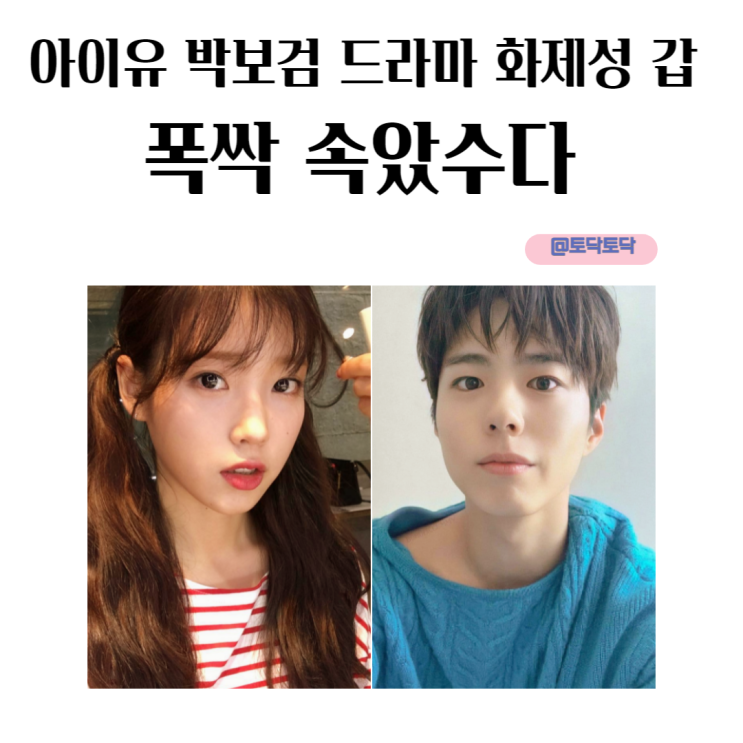 폭싹 속았수다 뜻 화제성 갑 박보검 아이유 드라마 출연작 폭싹 속았수다 뜻 화제성 갑 박보검 아이유 드라마 출연작