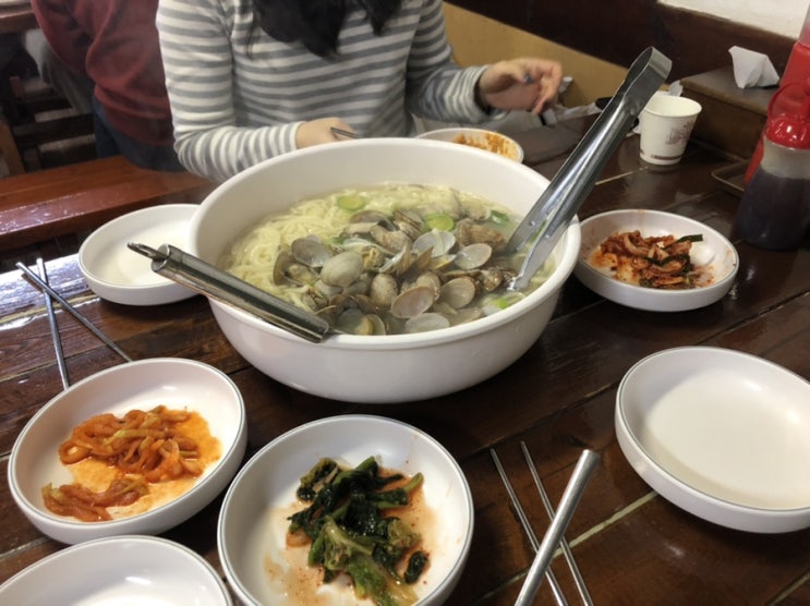  애견동반 몽촌토성 보리밥 손칼국수