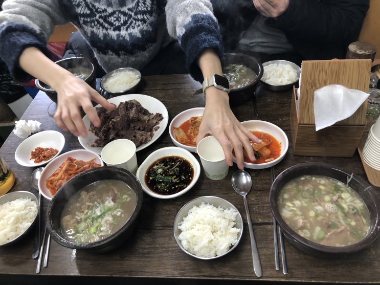  백종원 예산시장 실패! 백종원의 국밥거리 60년전통소머리국밥 성공
