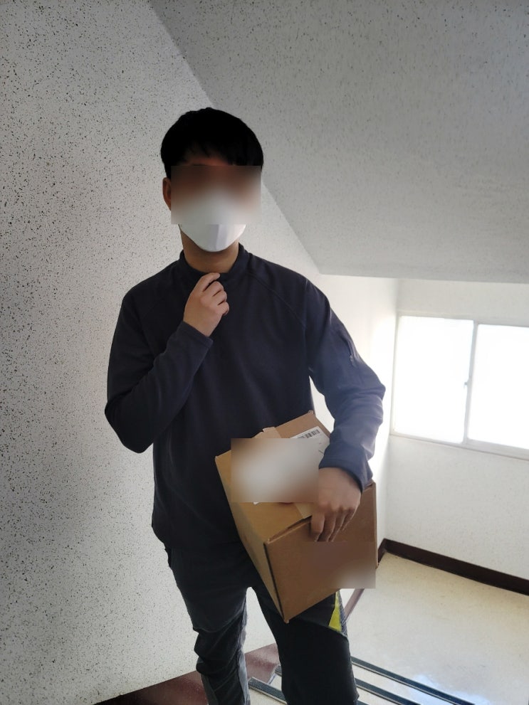  밸런스워크에서 구입한 편하고  핏좋은 작업복 아트윈 기모 티셔츠