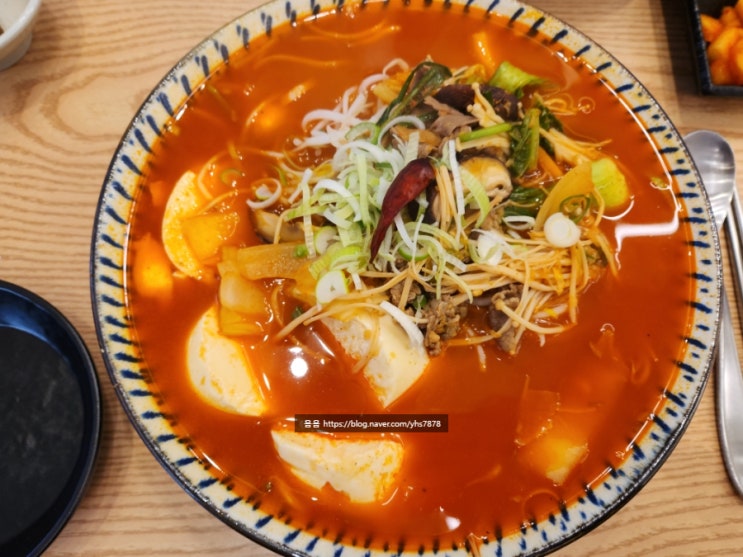  대전 문지동 맛집 오유미당 순두부짬뽕쌀국수