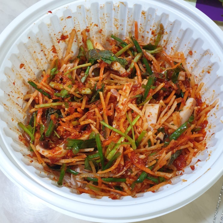  구미 송정동 DC마트 해산물, 호남회무침(등 살만한 것)