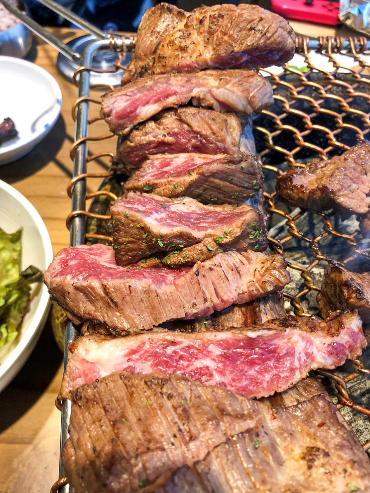  김포 우대갈비 - 만족도 높은 구래동고기집 묵직한 소고기 무시칸
