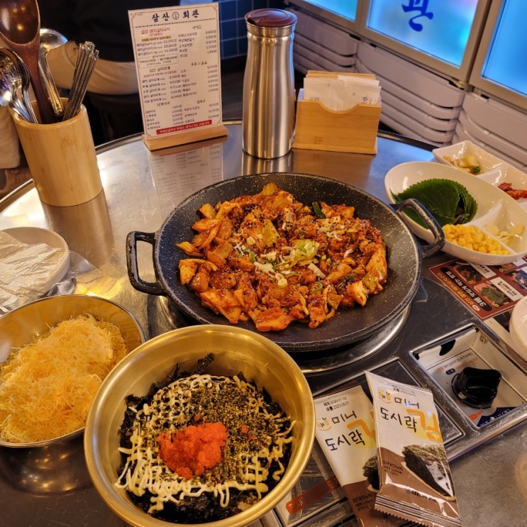 [광주 광산구] 수완지구 맛집,  장덕동맛집 &lt;삼산회관 광주장덕점&gt; tvN '줄 서는 식당' 픽 돼지김치구이