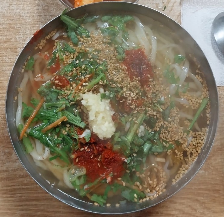 [부산] 기장손칼국수 : 서면시장 맛집