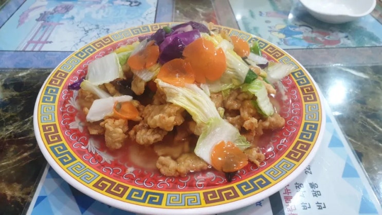  장순루_ 공주 중식 맛집.  탕수육. 부먹파의 성지 짬뽕맛집