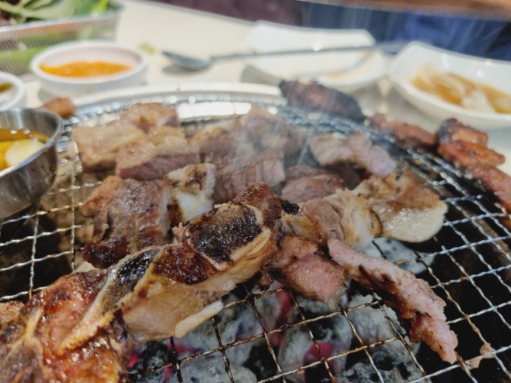 의정부 신곡동 맛집 명륜진사갈비! 셀프바가 참 잘되어 있어요!