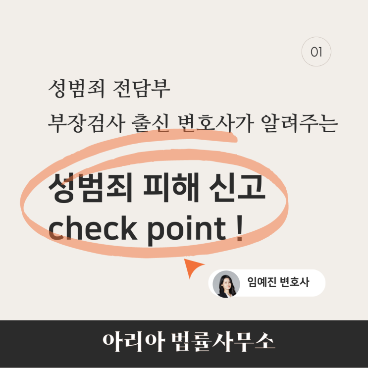 성범죄전문 변호사, 부장검사 출신 임예진 변호사가 말하는 피해 대응