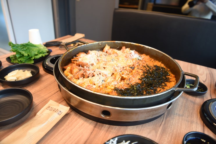 신도림 도림천역 닭갈비 맛집 줄서 먹는 이도식당