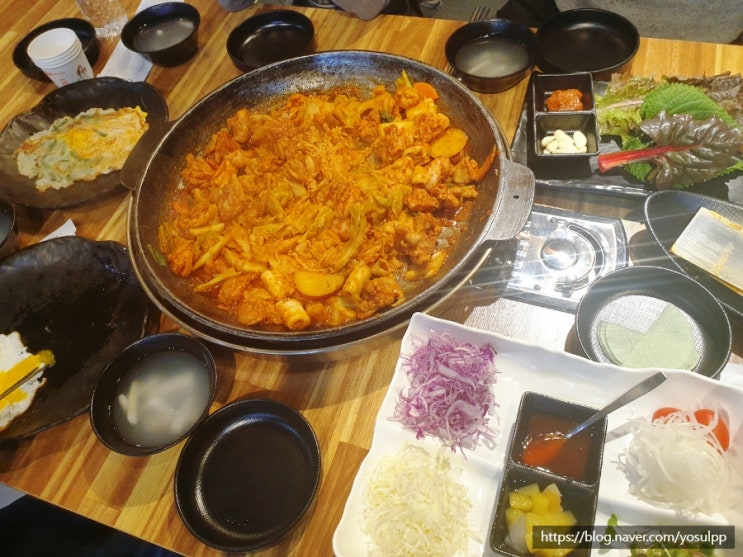 구미닭갈비 고아 맛집 월남쌈까지 야무지더군요