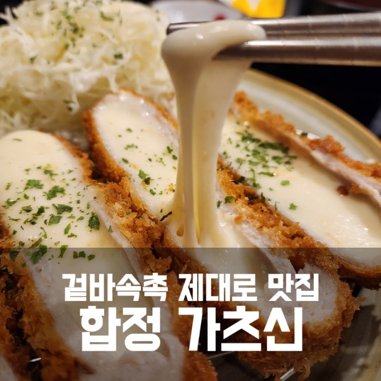 합정 돈까스 가츠신 -  겉바속촉 제대로인 합정 점심 맛집 추천