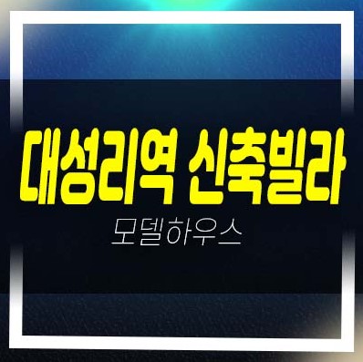  대성리역 DS리버파크 신축빌라 2억대 2룸,3룸~복층  빌라 분양/매매 실입주금 분양금액/매매 매물안내