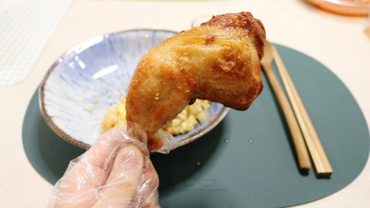  신선하닭 통다리콤보 직화매운맛 집반찬 치킨 맛집