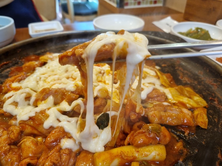  여수 닭갈비 맛집 닭익는마을 리뷰!!
