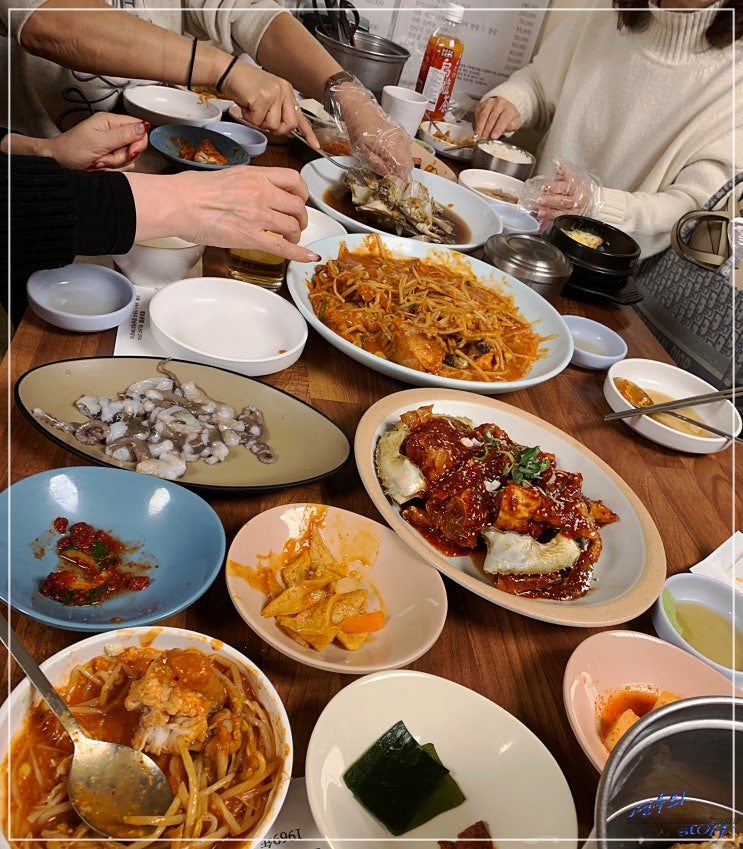  신사동  맛집 원조 마산 할매 아구찜 다녀온 후기