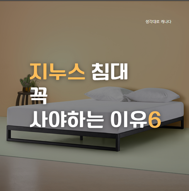  내돈내산) 정착가구: 지누스 침대,  왜 안사세요? in 밴쿠버