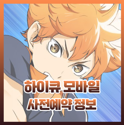  하이큐 터치 더 드림 모바일 정보 총정리