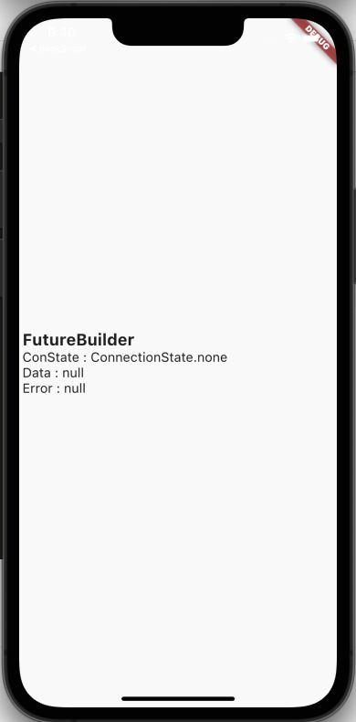  FutureBuilder