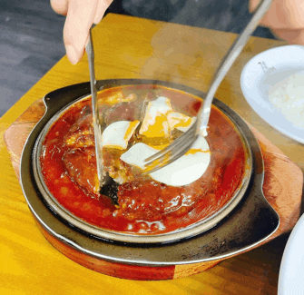  수유기사식당 가성비끝판왕, 다래함박스텍