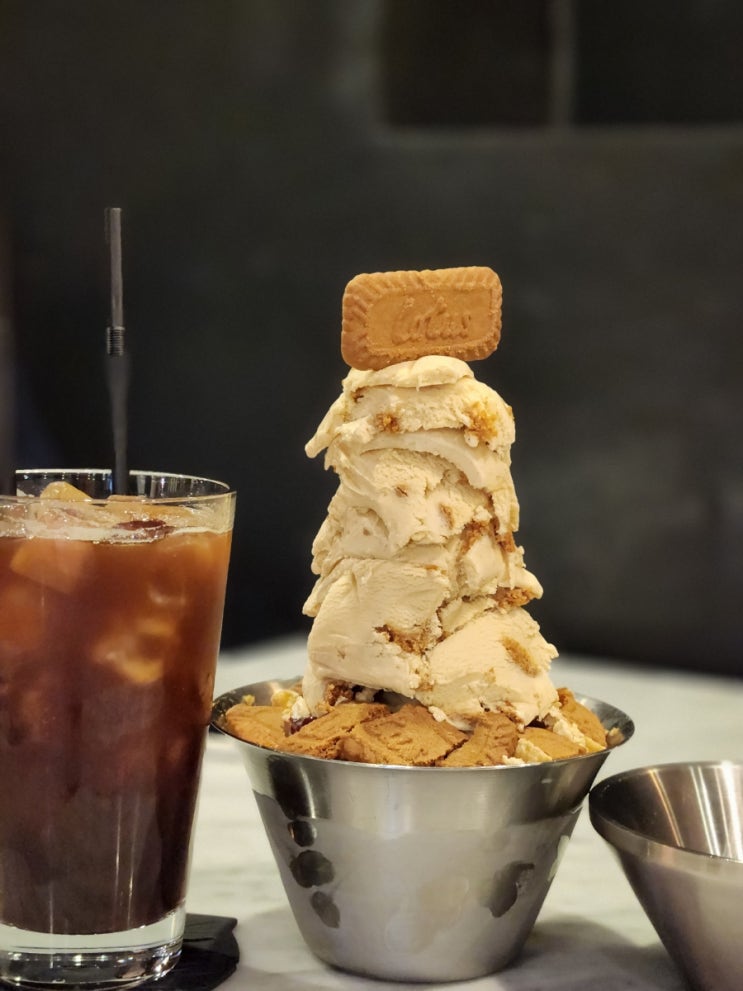  [범계 :: 카페디쉬] 탑처럼 쌓아주는 아이스크림 빙수 맛집 l 소파카페