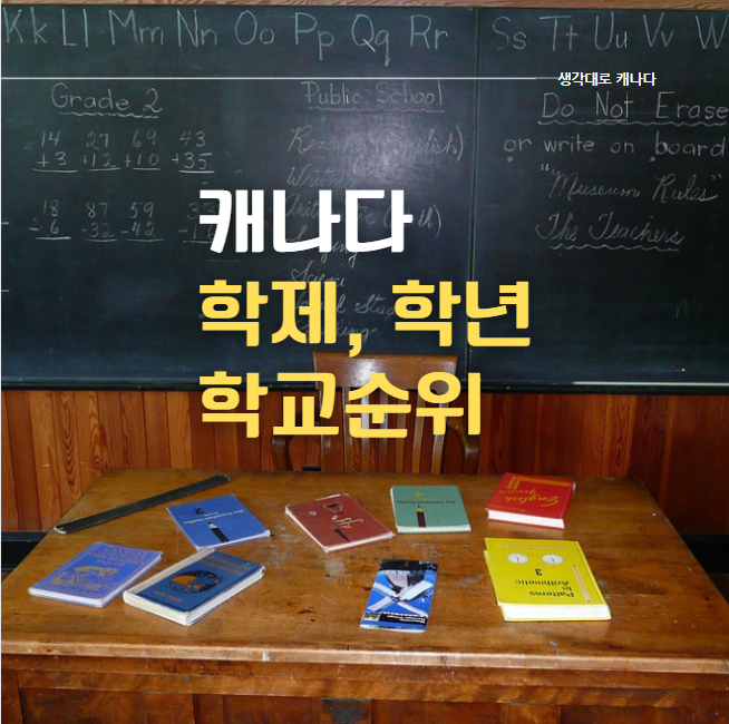  캐나다  밴쿠버 학제와 학년, 캐나다 학교 랭킹 순위