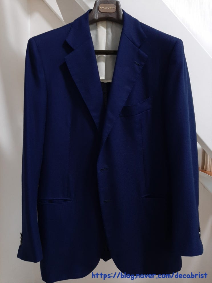  Cesare Attolini Navy Sport Coat 체사레 아톨리니 네이비 스포츠 코트