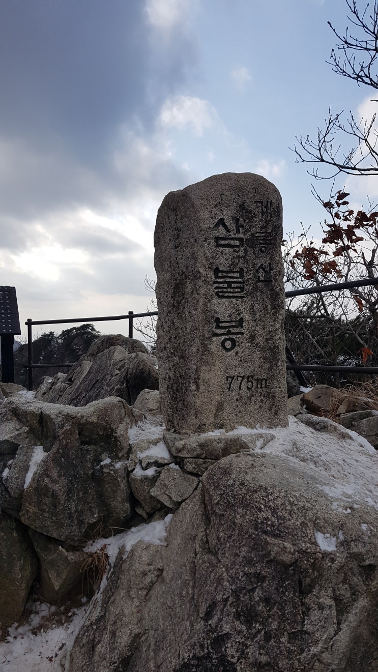  충남 계룡산 겨울산행