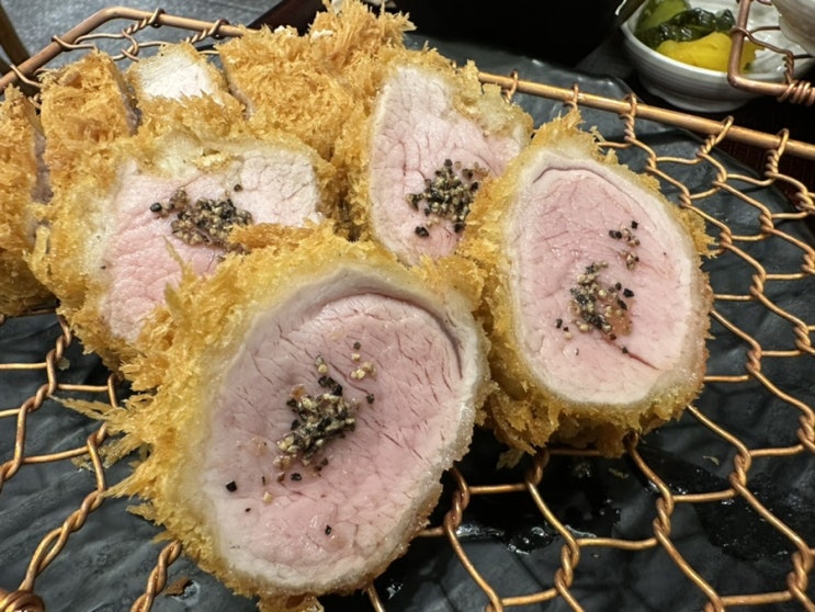  현대백화점 판교점 맛집, 분당 돈까스 정돈